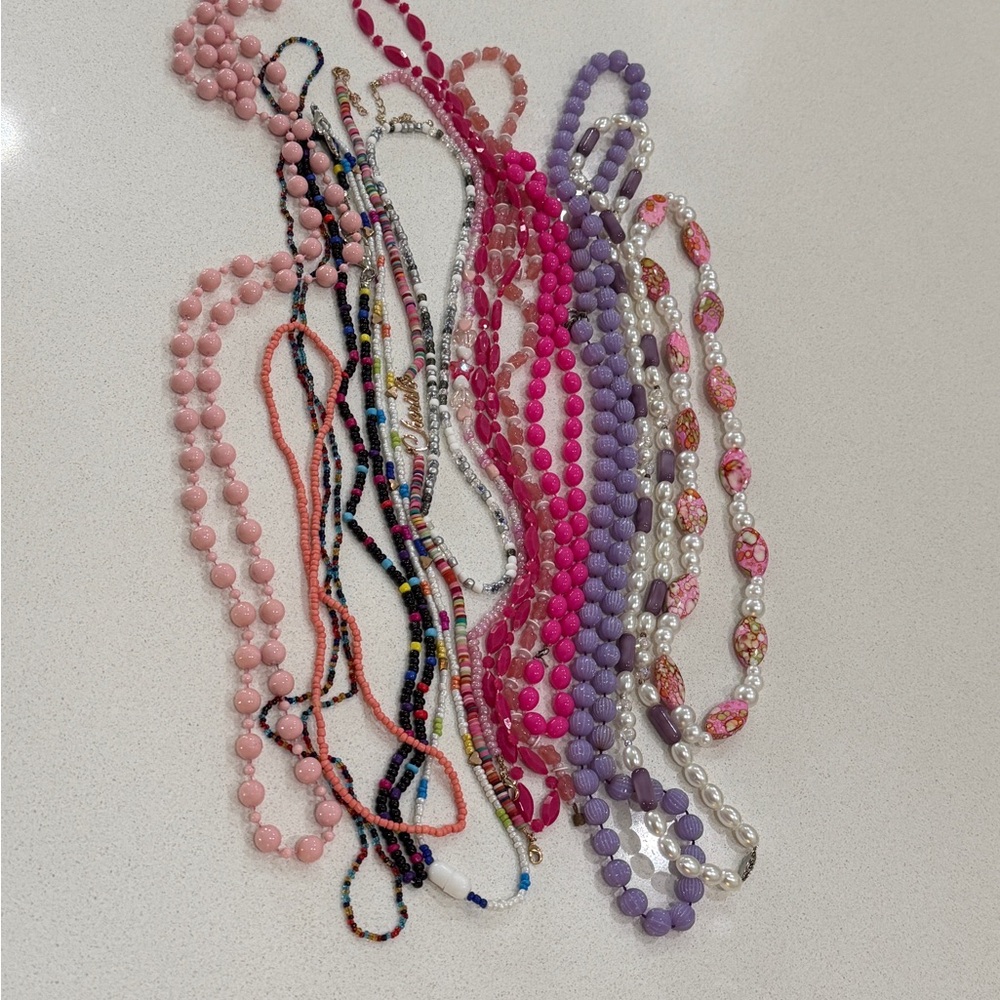 Jar Jewelry Colorful Beaded Necklaces - Picture 3 of 7